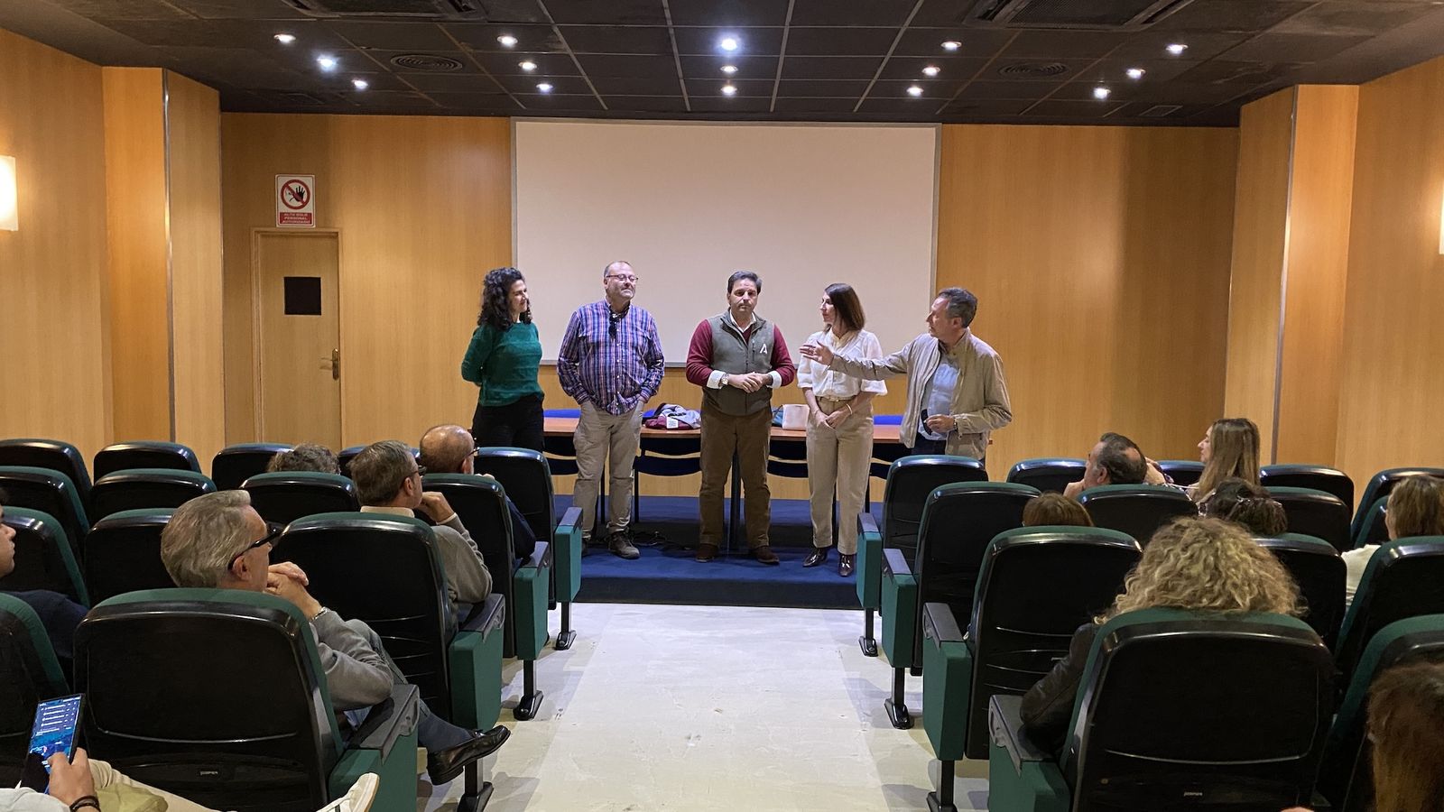 Recepción por parte de los delegados de Medio Ambiente y Turismo en Doñana.