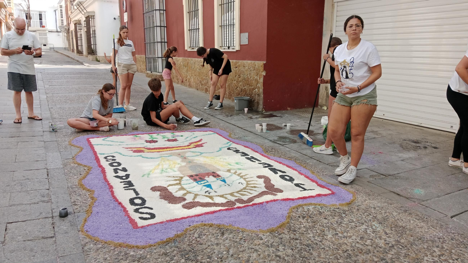 Altares y alfombras del Corpus en San Fernando: Medinaceli, primer premio