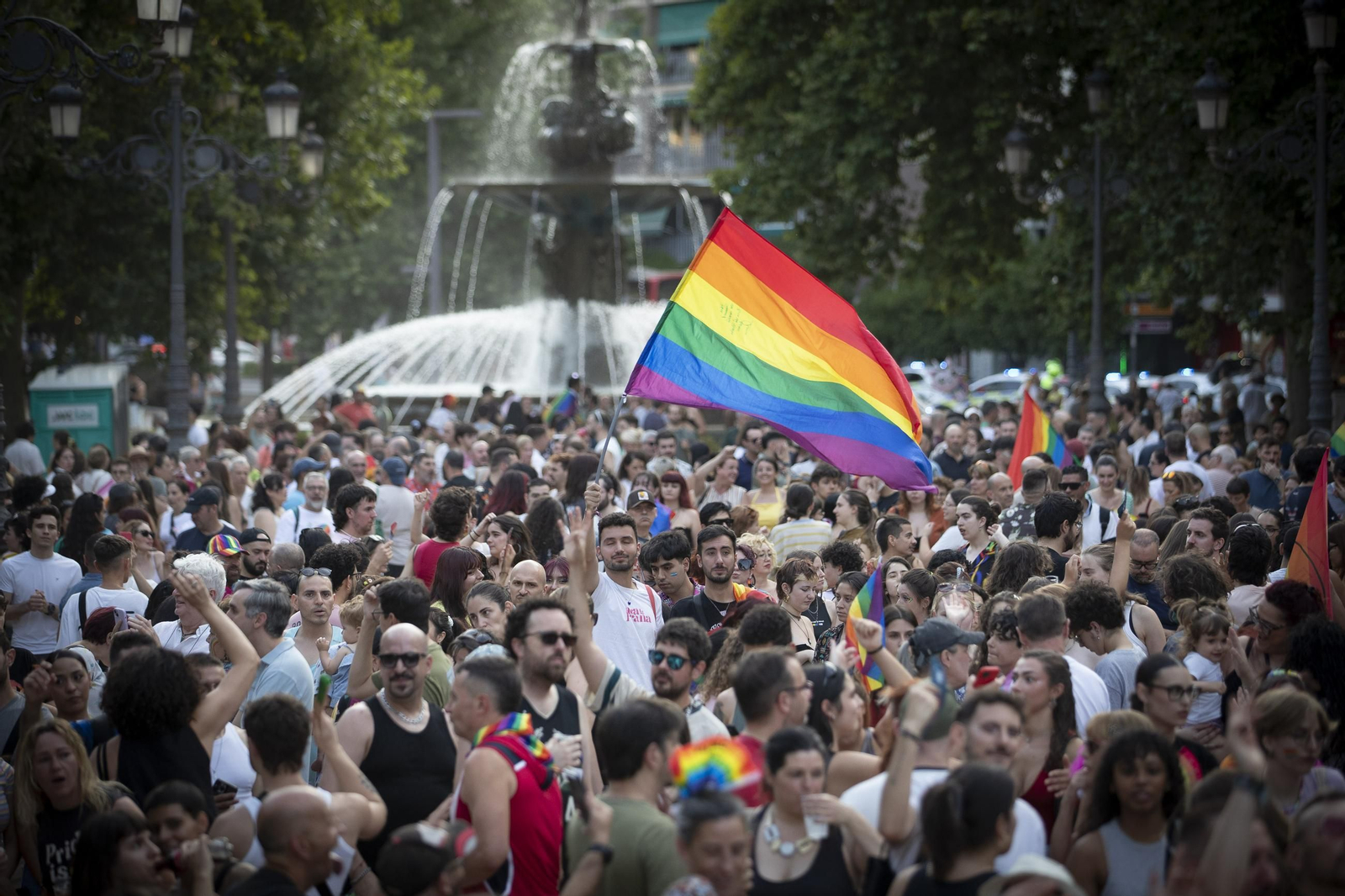 Las mejores imágenes de la manifestación por el Día del Orgullo LGBTIQ+ en Granada