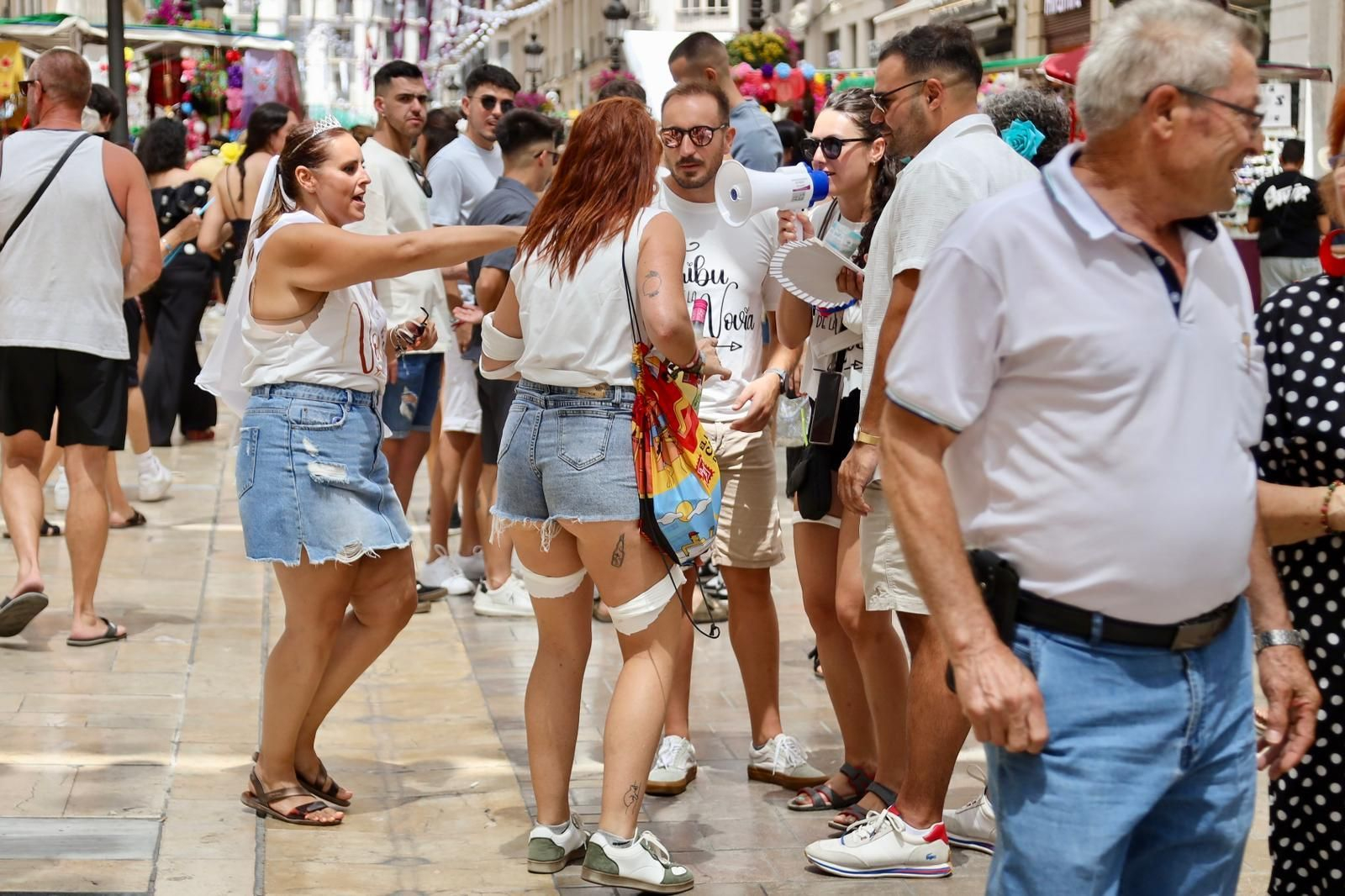 El primer día de Feria de Málaga en el Centro, en imágenes