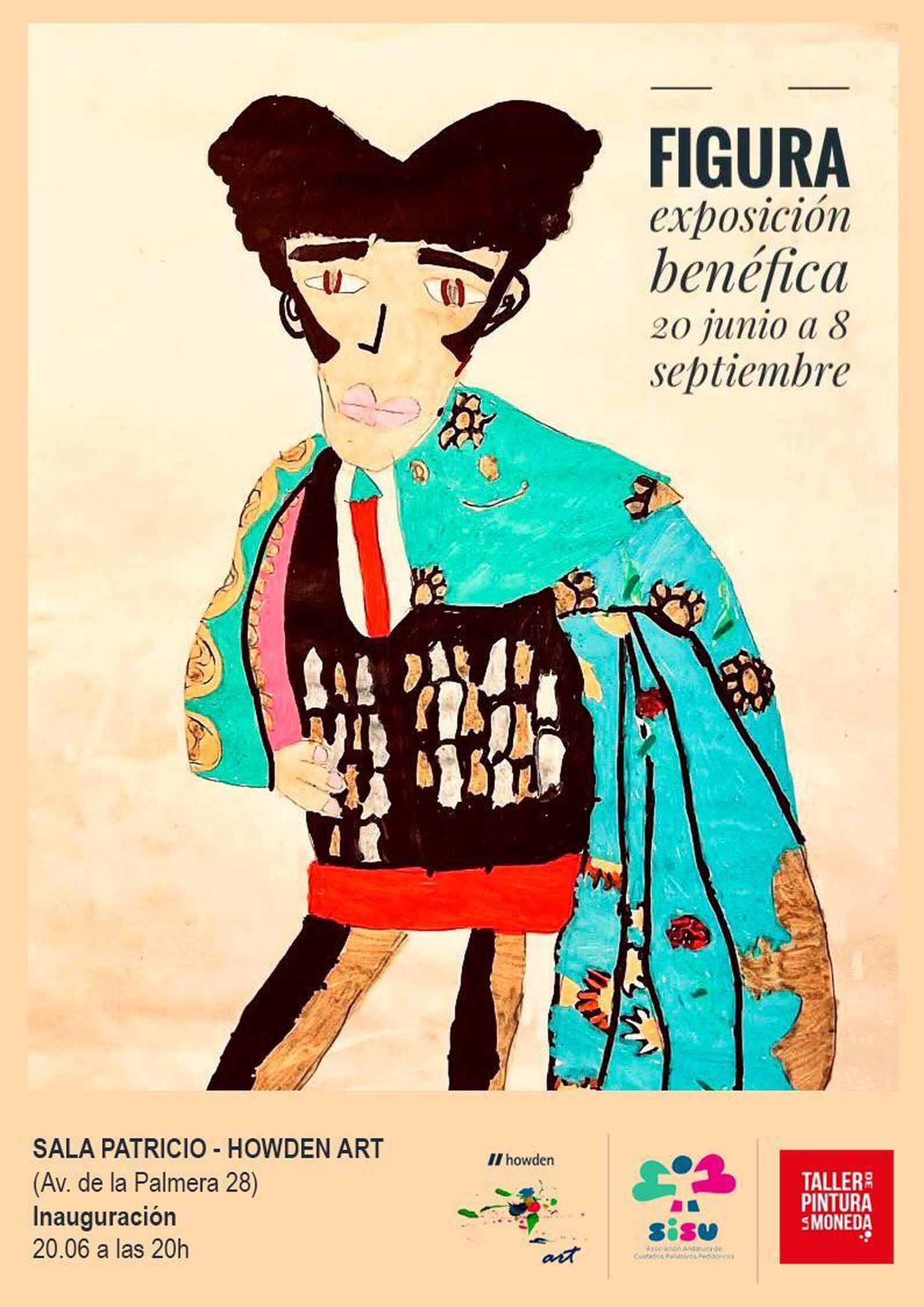 Los niños del taller de pintura La Moneda exponen sus obras en la Sala Howden