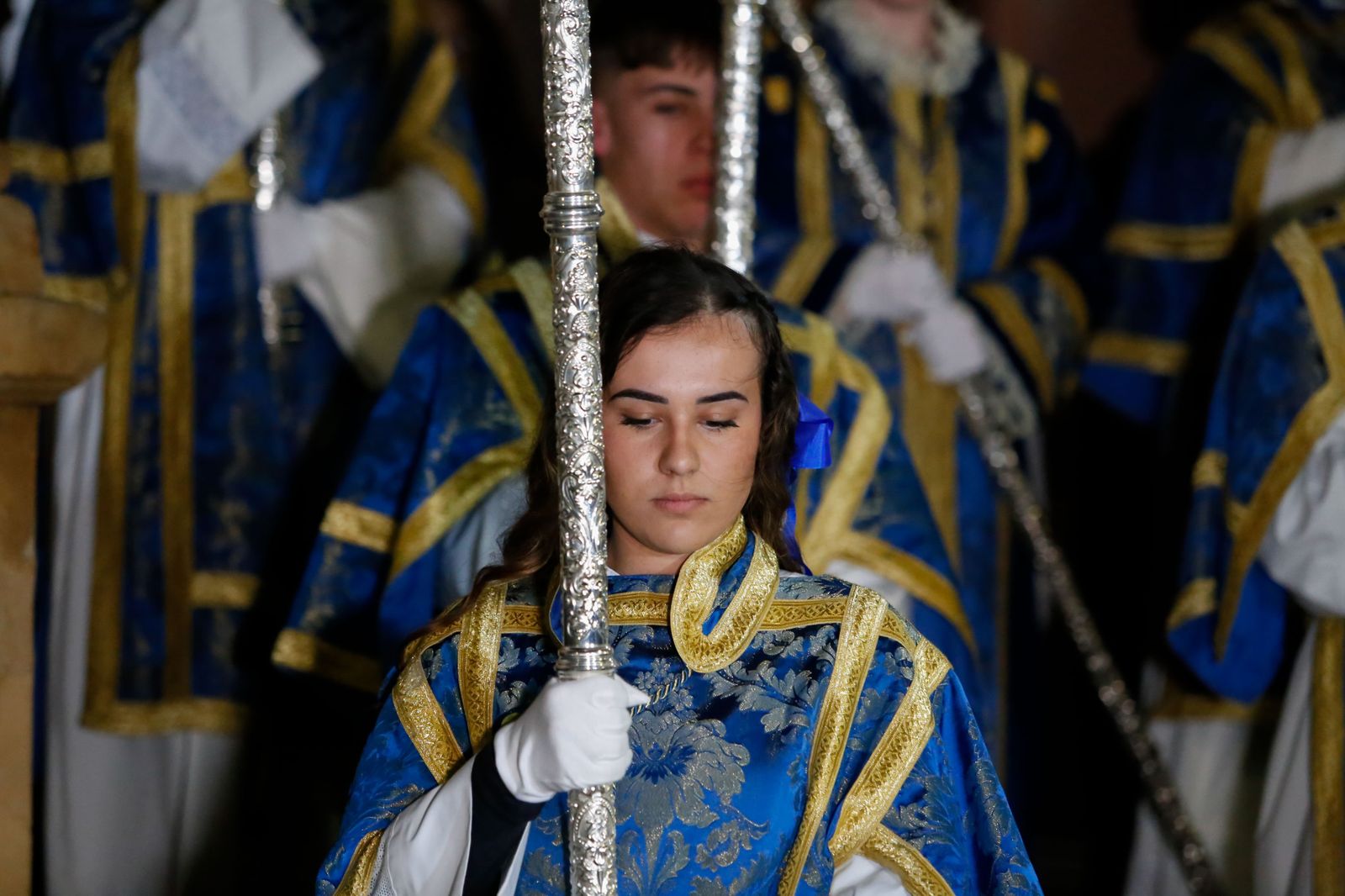 Fotos del Miércoles Santo en San Roque: Angustias