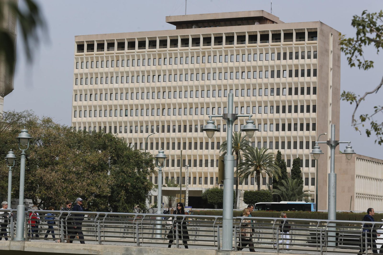 Sede central de Hacienda en Málaga.