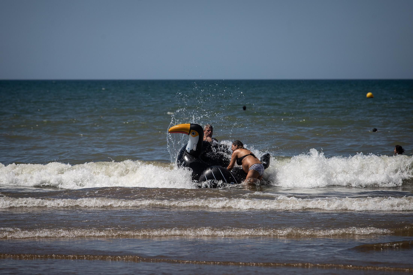 El Domingo de playa en imágenes