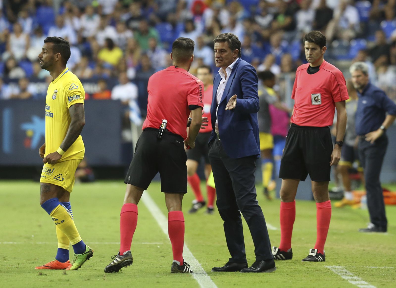 El Málaga CF-Las Palmas, en imágenes