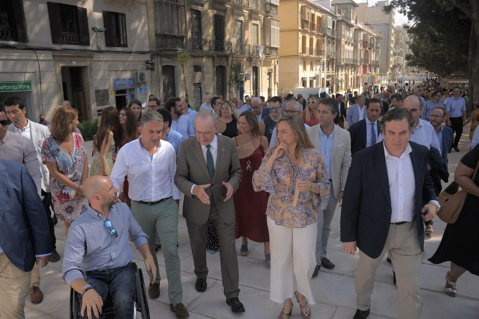Fotos de la inauguración de los trabajos de reurbanización de la Alameda Fotos de la inauguración de los trabajos de reurbanización de la Alameda
