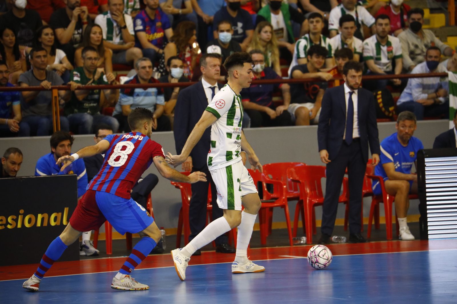 El empate del Córdoba Futsal ante el Barça, en imágenes