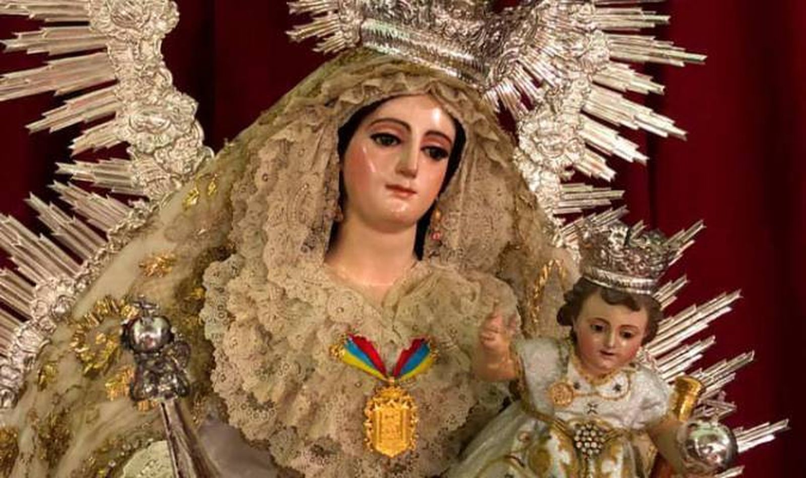La Virgen de las Nieves, patrona de Los Palacios y Villafranca.