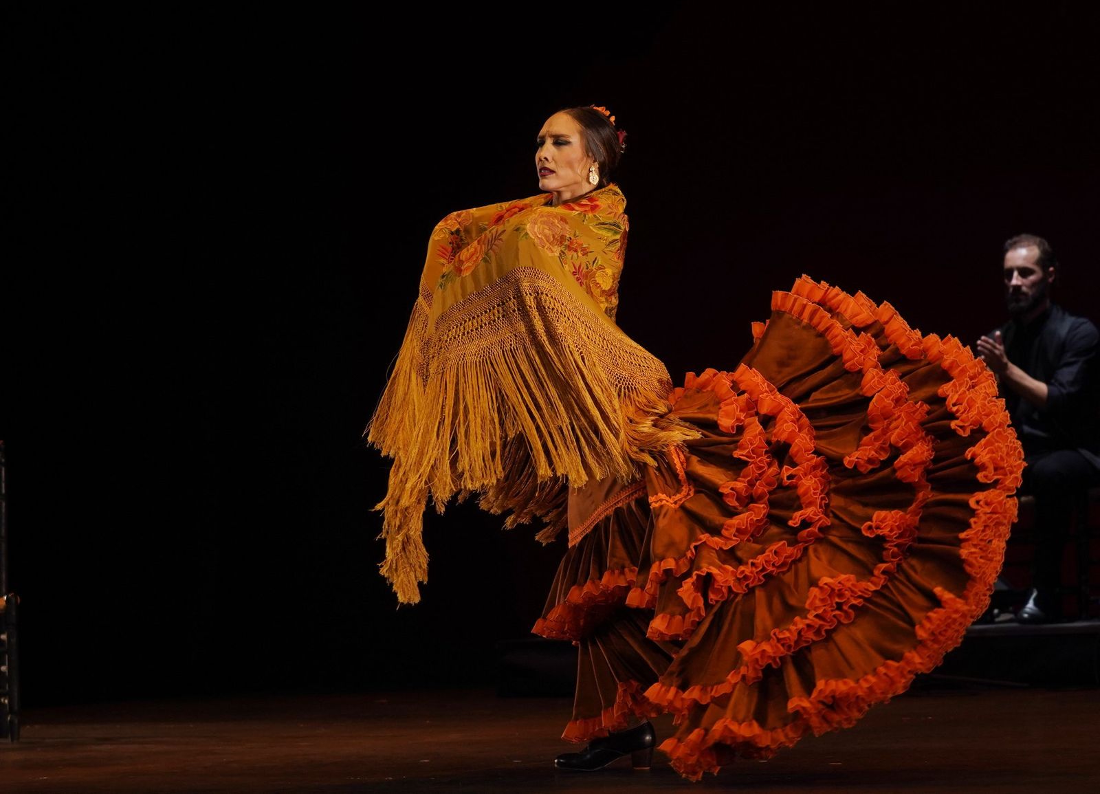 Actuación de la bailaora Florencia Oz durante la anterior edición del Concurso