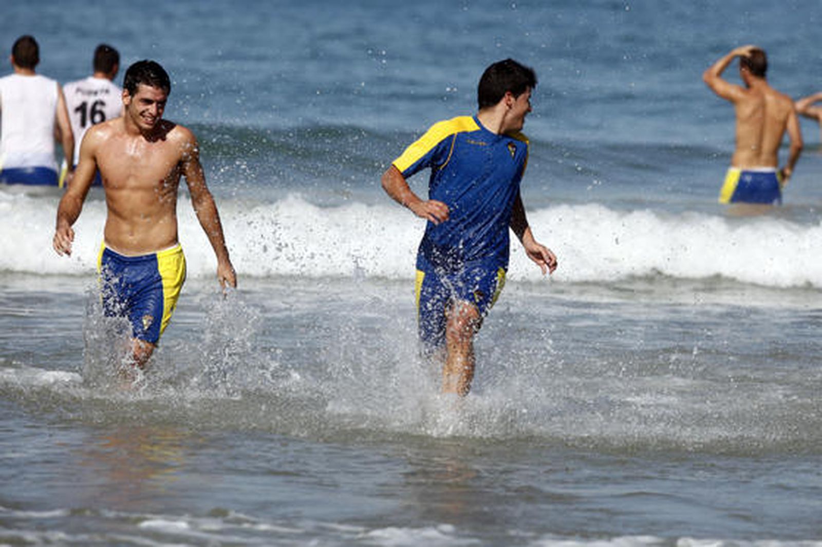 Un momento del entrenamiento

Foto: Jesus Marin