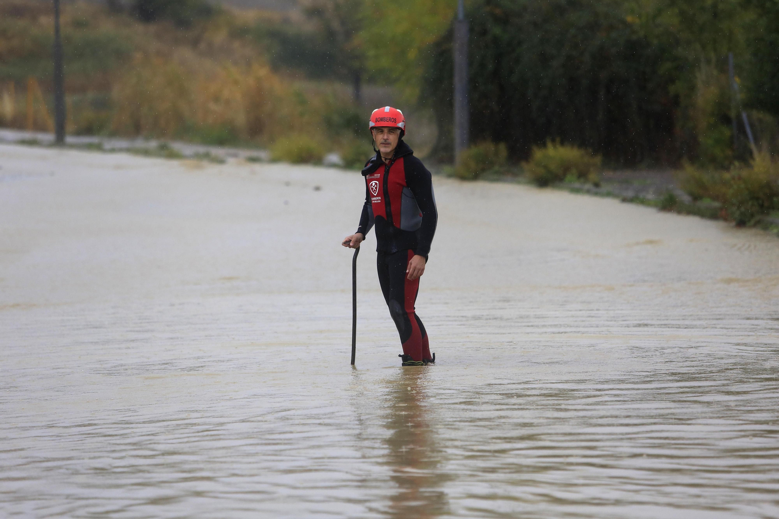Las fotos de las inundaciones en Ronda