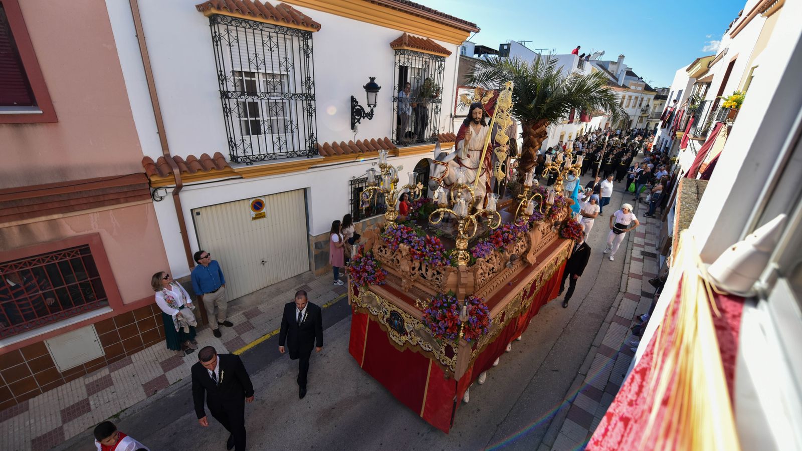 Fotos del Domingo de Ramos en Los Barrios: Borriquita y María Santisima de la Estrella