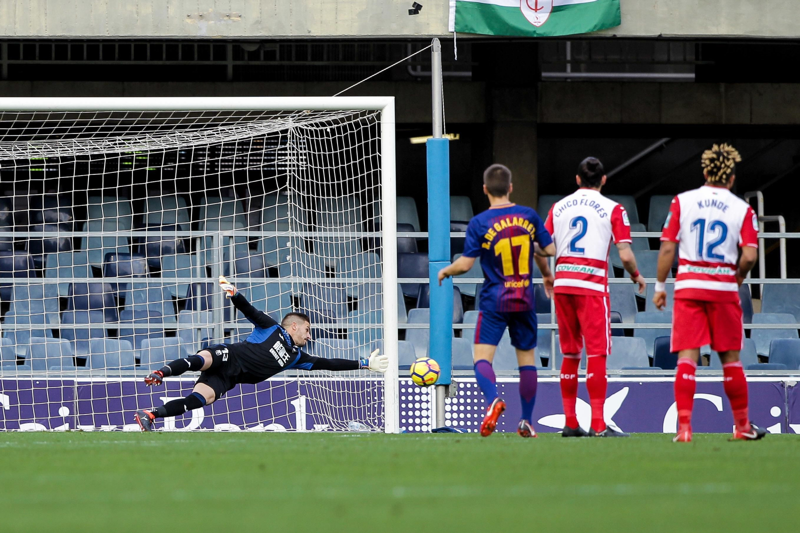 Las imágenes del Barcelona B-Granada