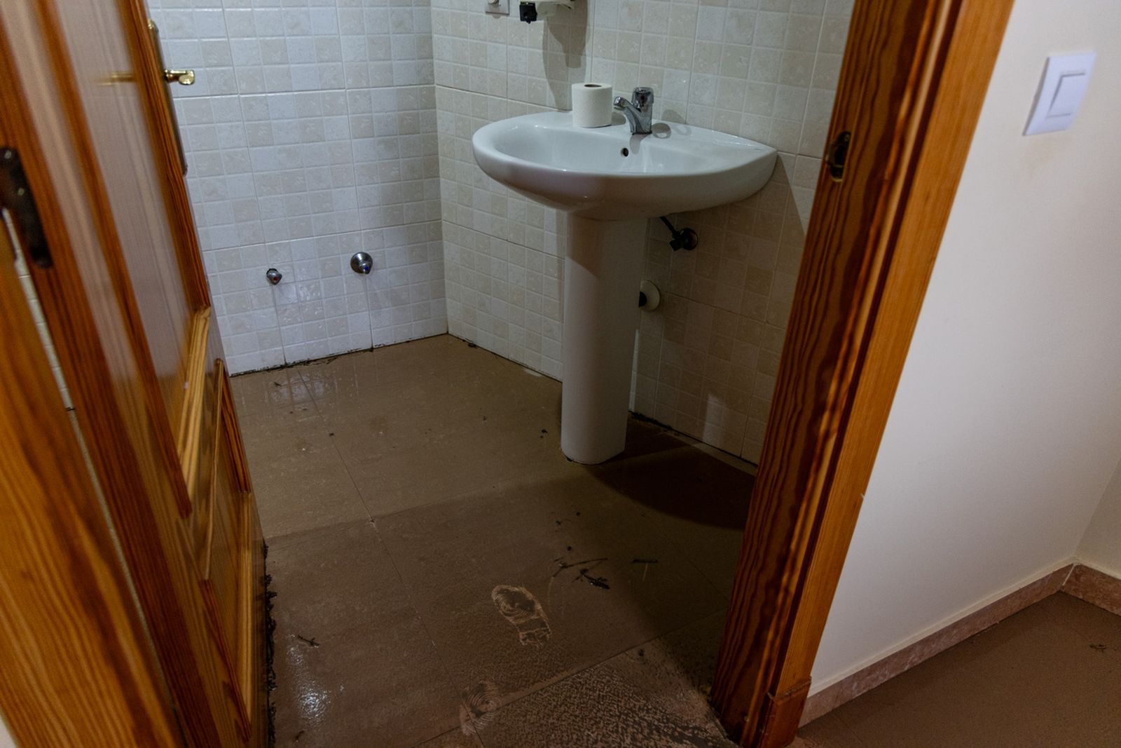 Así queda Monte Lope Álvarez después de la tromba de agua caída