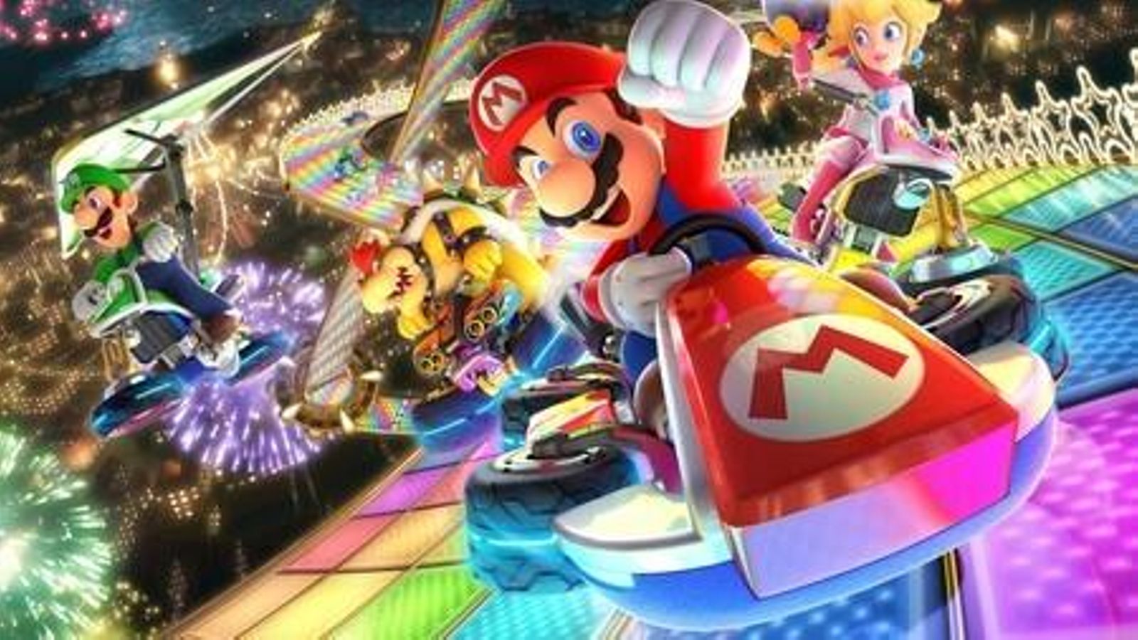 Mario Kart 8 Deluxe.