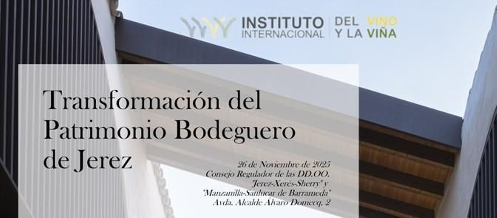 Detalle del cartel anunciador de la jornada.