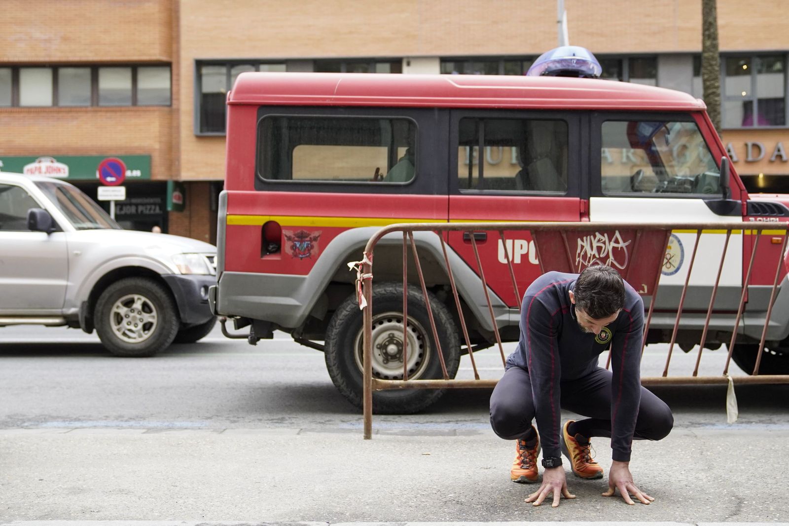 La cronoescalada de los bomberos en la Torre de los Remedios, todas las fotos