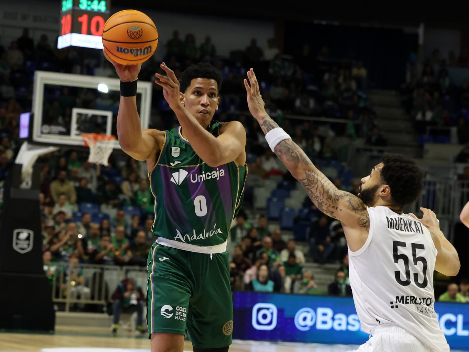 Las fotos del Unicaja - Wurzburg de BCL