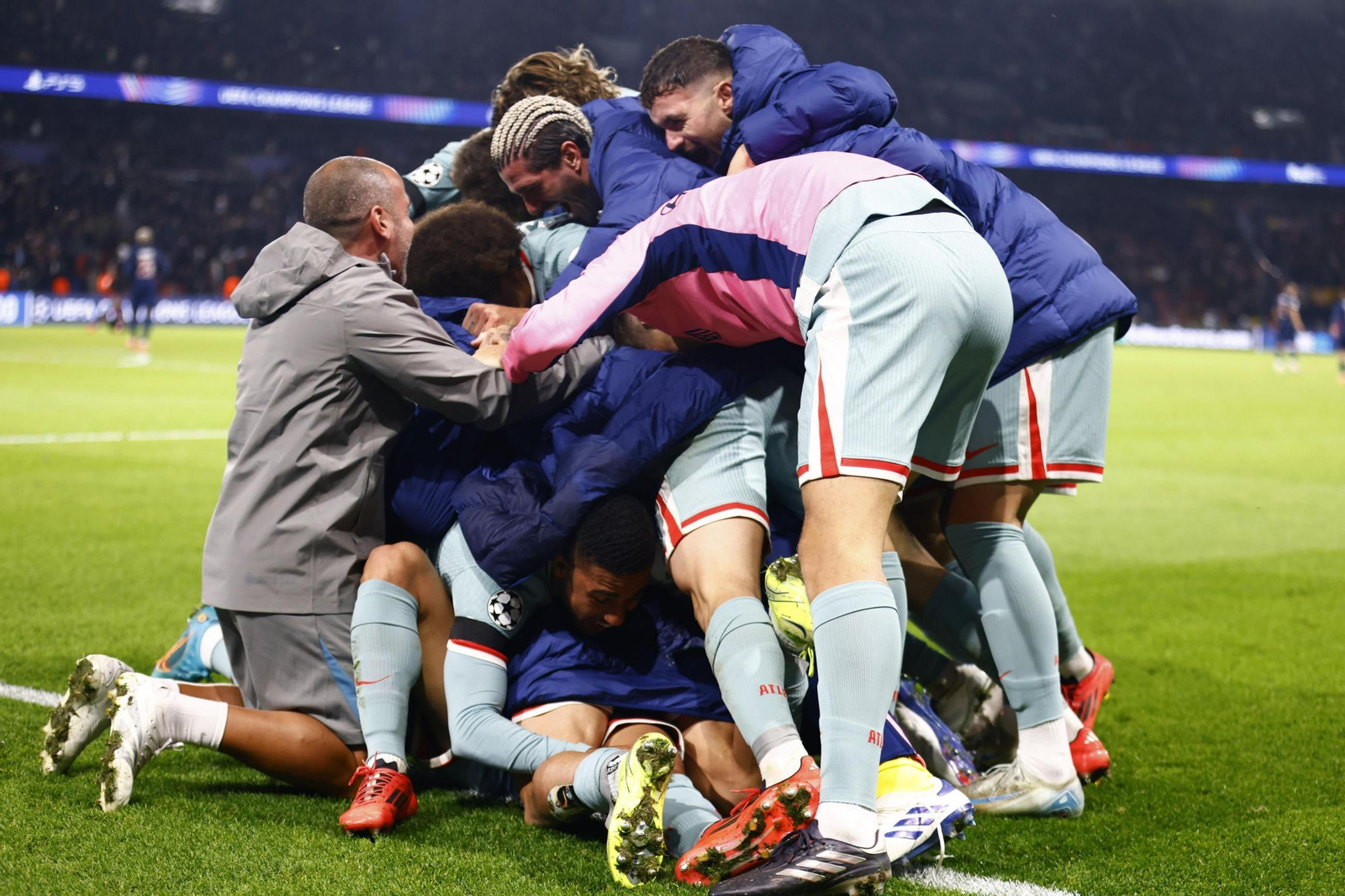 Las fotos del PSG - Atlético de Madrid