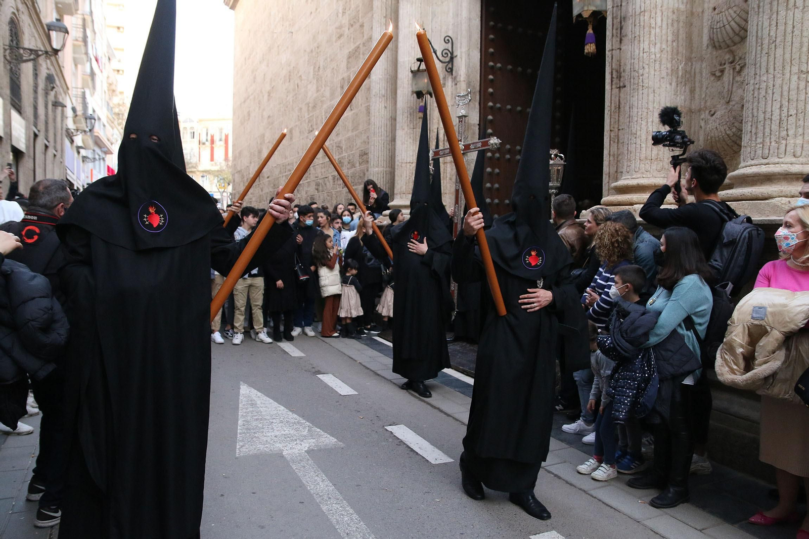 La procesión de Soledad de Almería, en imágenes
