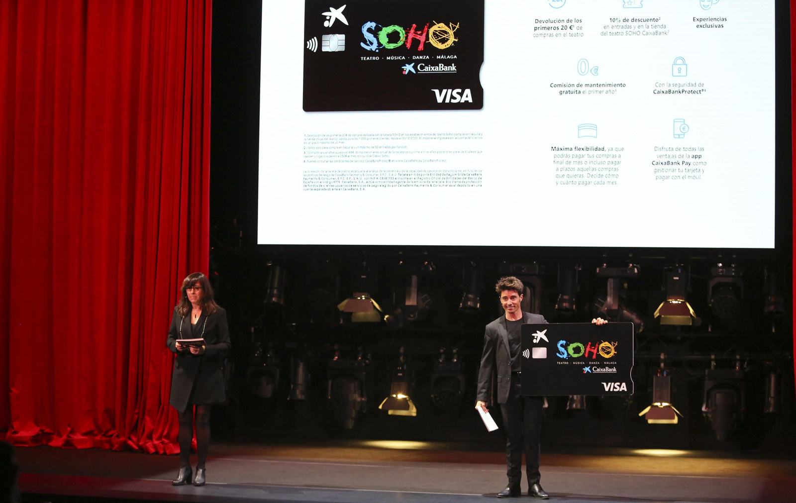 Las fotos de la presentación de la nueva temporada del Teatro del Soho con Antonio Banderas