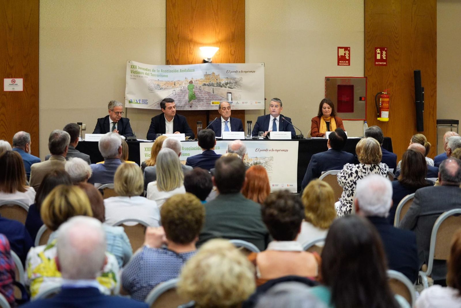 Jornadas de la Asociación Andaluza Víctimas del Terrorismo en Córdoba.