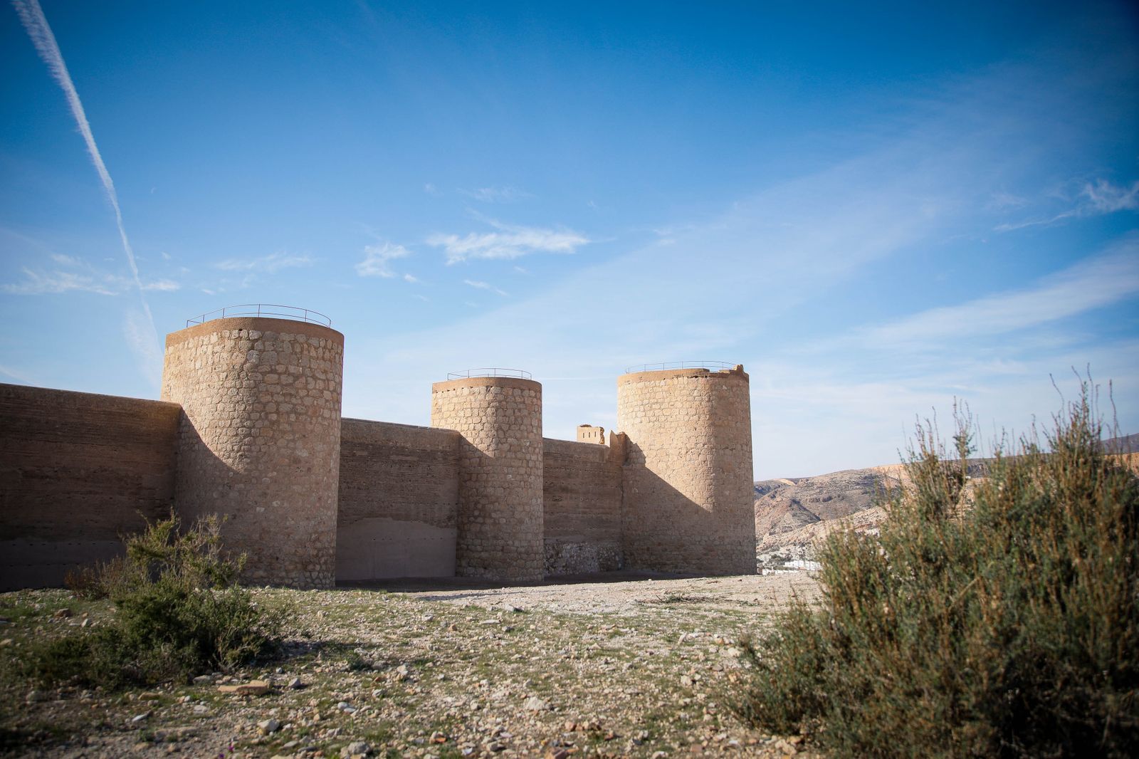 Las imágenes de la restauración de la Muralla de San Cristóbal