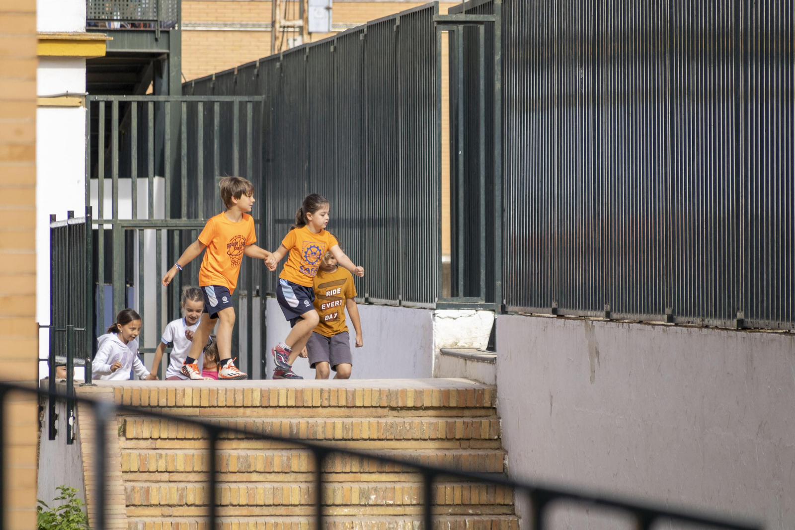 Imágenes Simulacro de Tsunami en el Colegio Funcadia Huelva