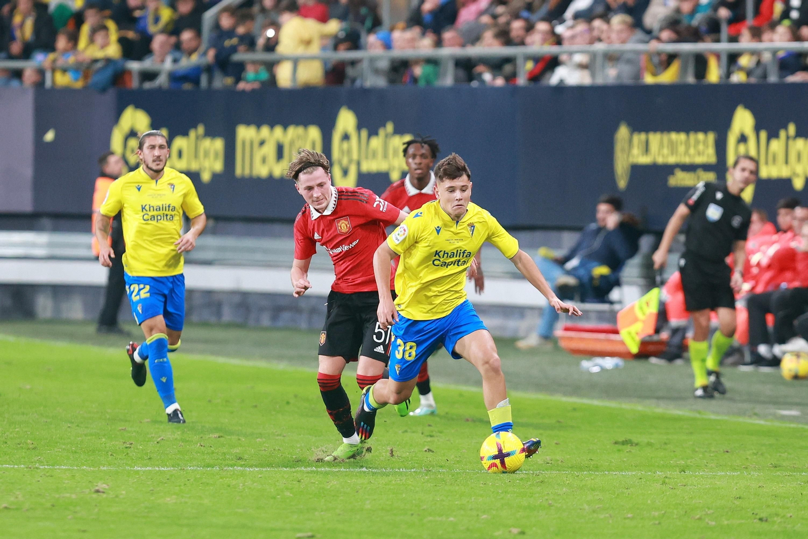Las imágenes del Cádiz CF-Manchester United