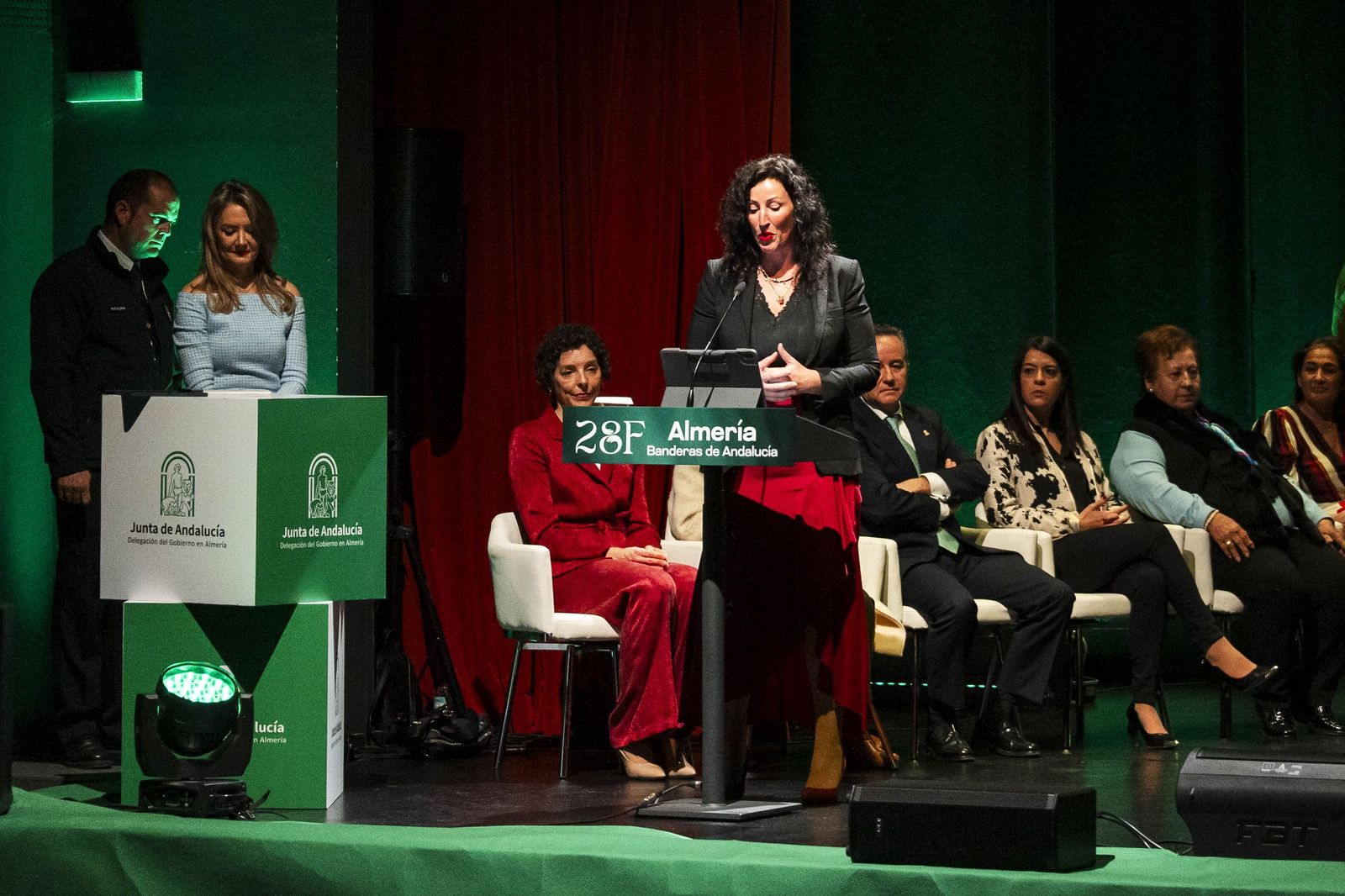 Las imágenes de los galardones 'Bandera de Andalucía' en Almería