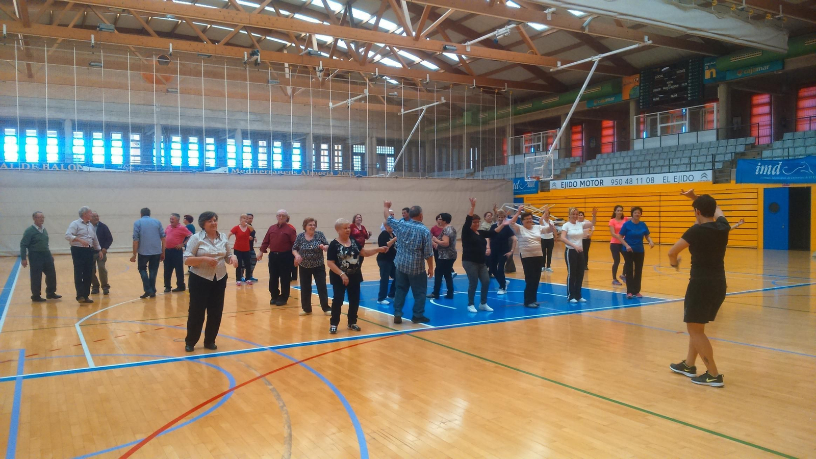 Uno de los pabellones ejidenses.