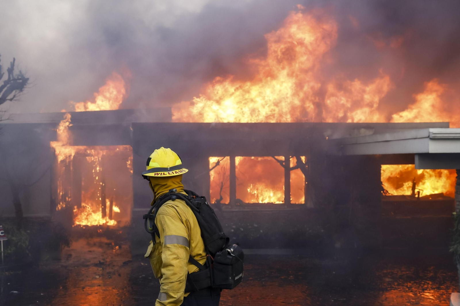 Las impactantes imágenes de los incendios de California
