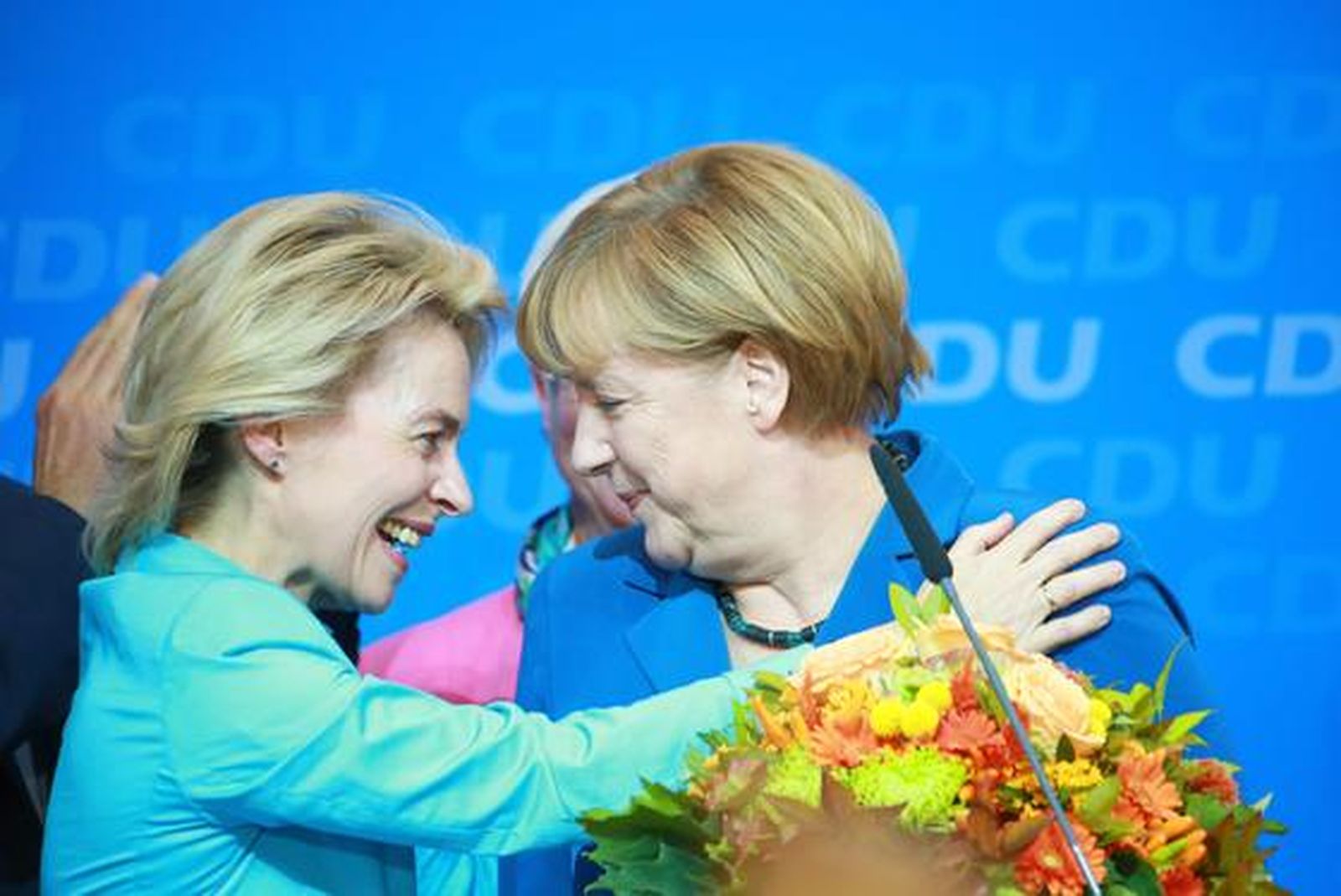 Angela Merkel celebra su victoria.

Foto: EFE