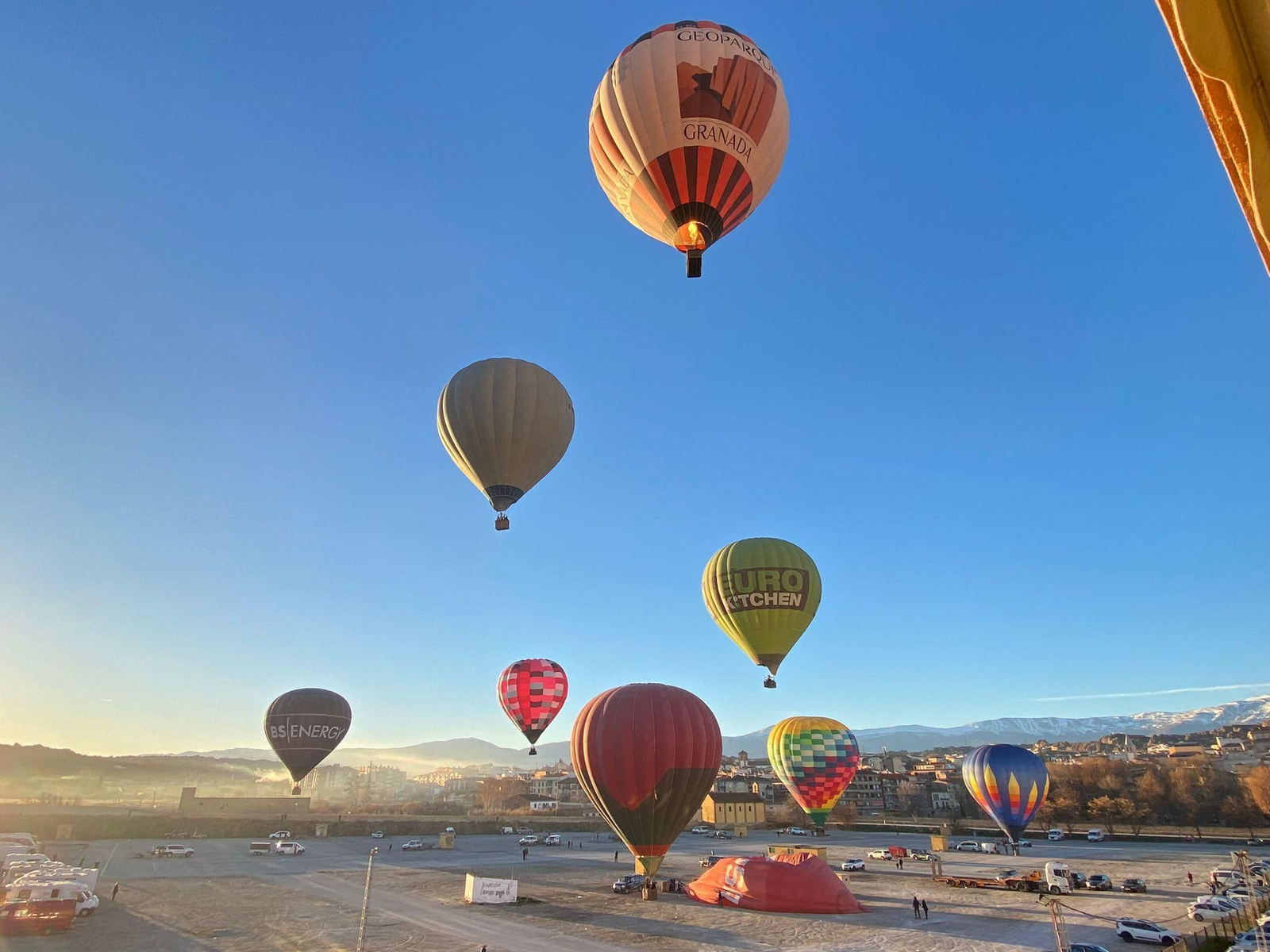 FOTOGALERÍA: El Geoparque a vista de globo aerostático