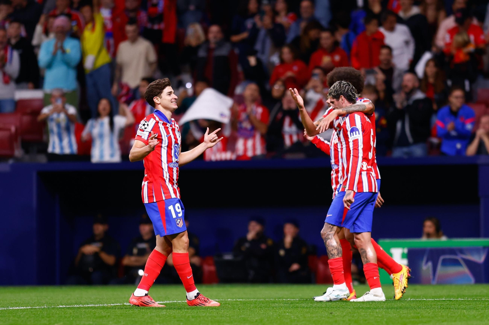 Las mejores imágenes del Atlético de Madrid en su duelo contra el Lille