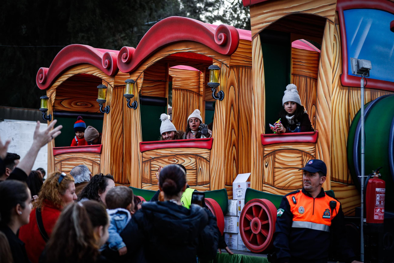 Las imágenes de la cabalgata de SS.MM. los Reyes Magos en Chiclana