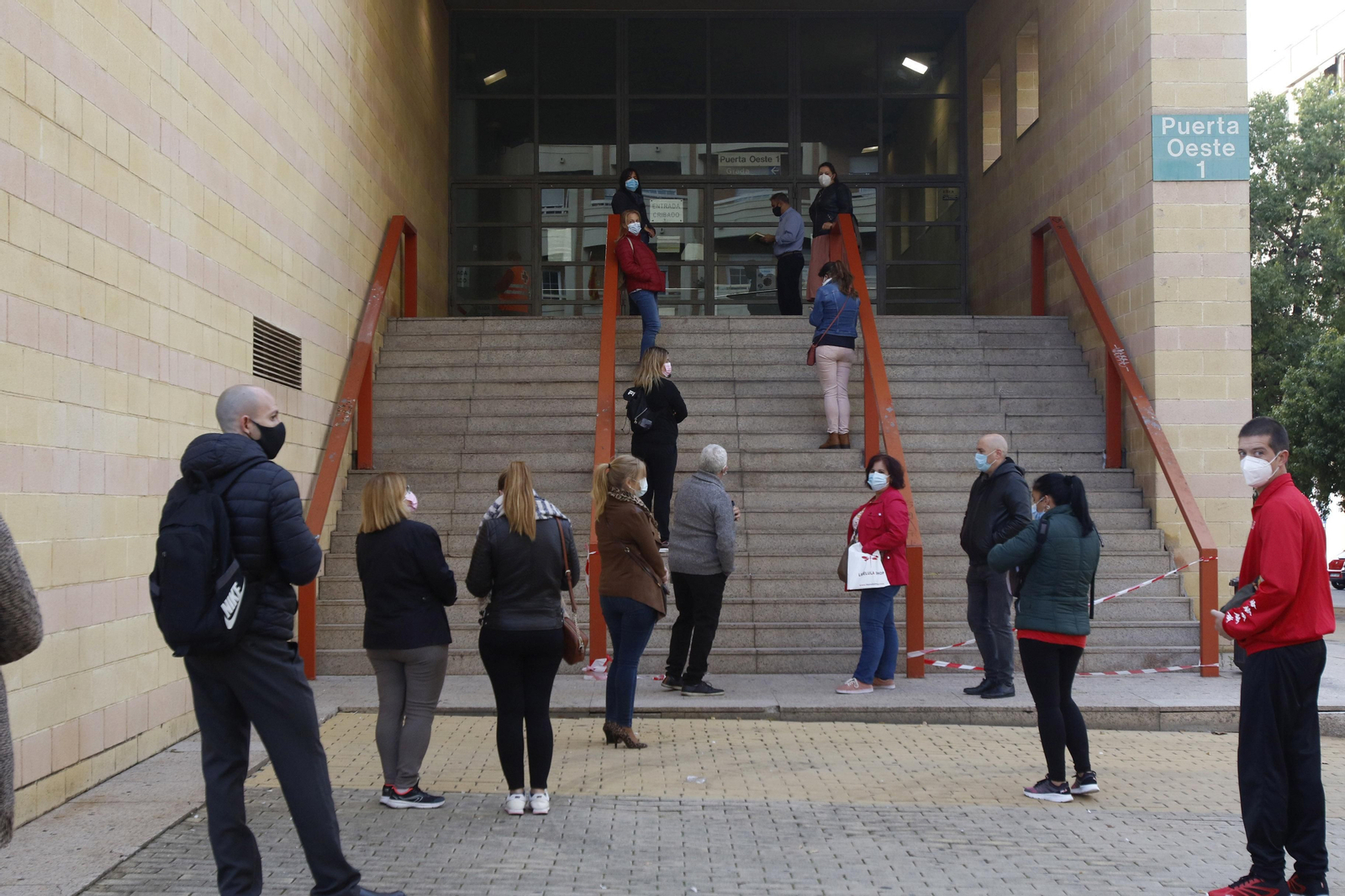 Las fotos del cribado en Vista Alegre