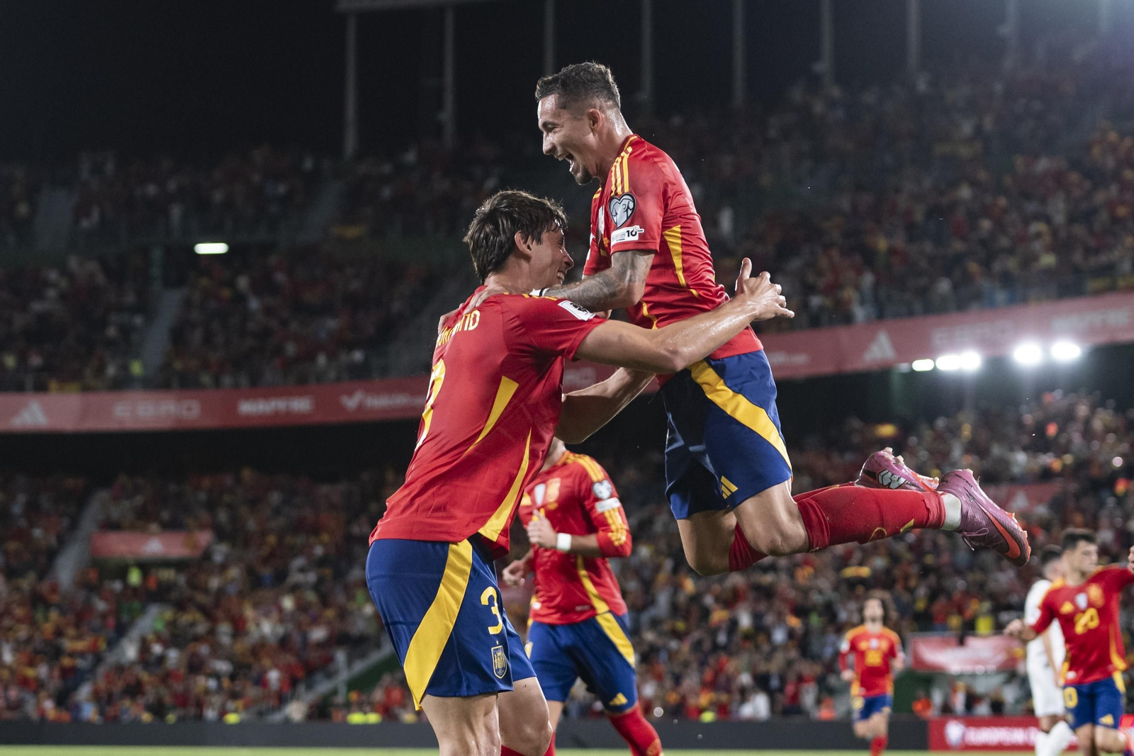 Las mejores fotos del España-Georgia