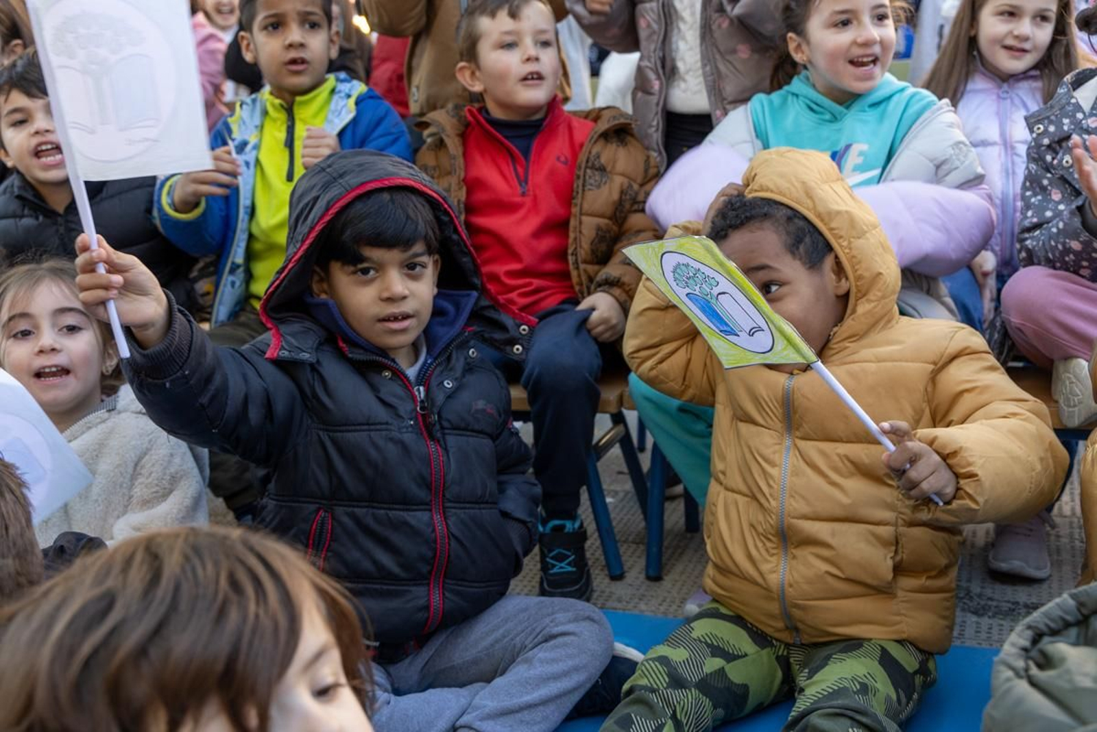 Concesión de la Bandera Verde otorgada por la Red Andaluza de Ecoescuelas al CEIP Jesús María de Jaén