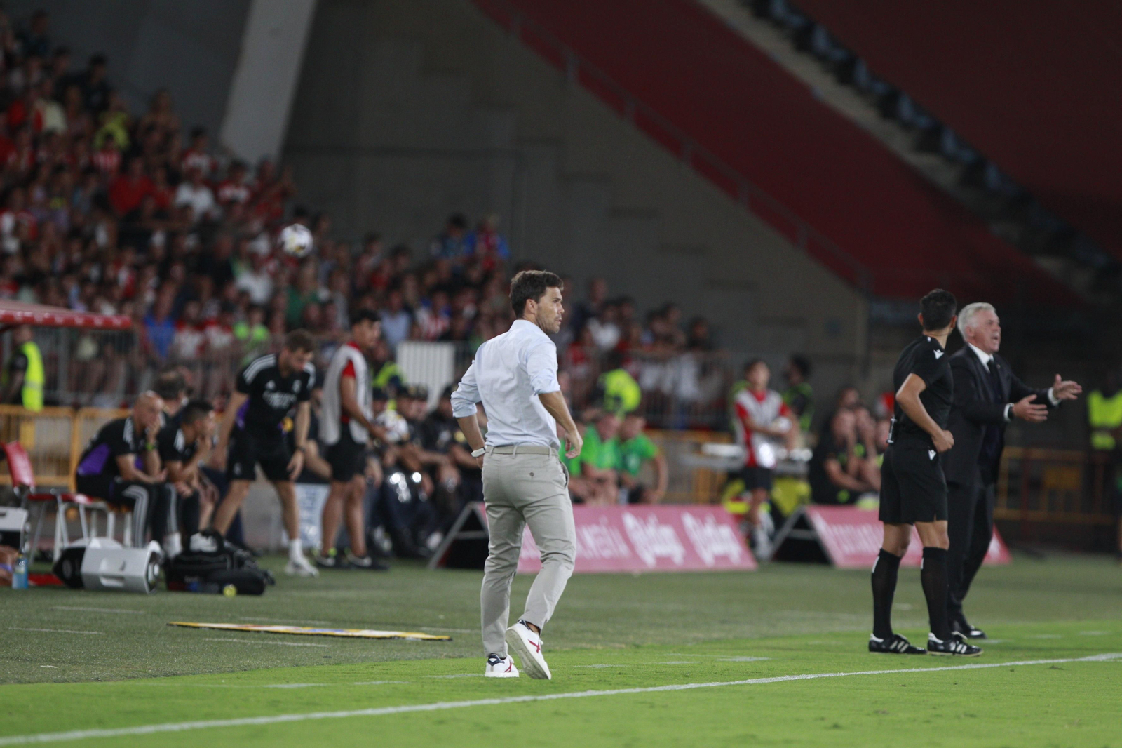 Imágenes del partido U.D. Almería-Real Madrid C.F. de la Liga Santander