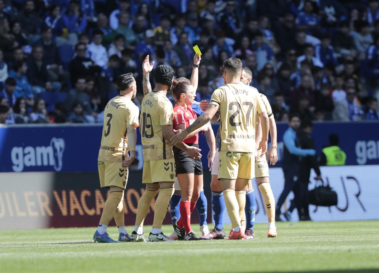 El Real Oviedo-Málaga CF, en fotos