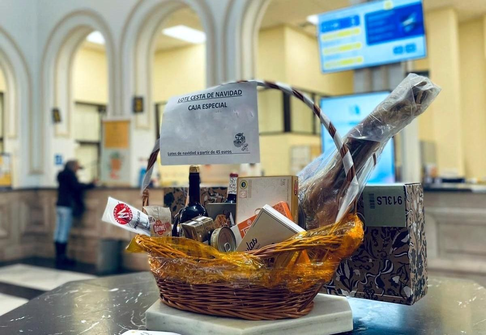 Cesta de Navidad.