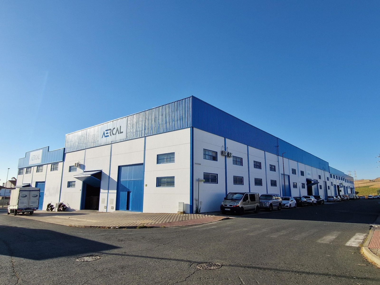 Vista de las instalaciones de Aercal.