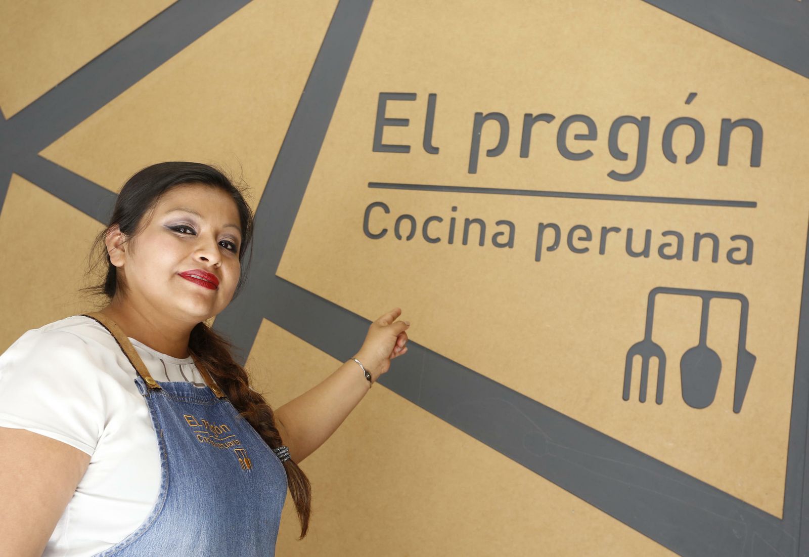 Myriam Valencia, socia fundadora del restaurante El Pregón.