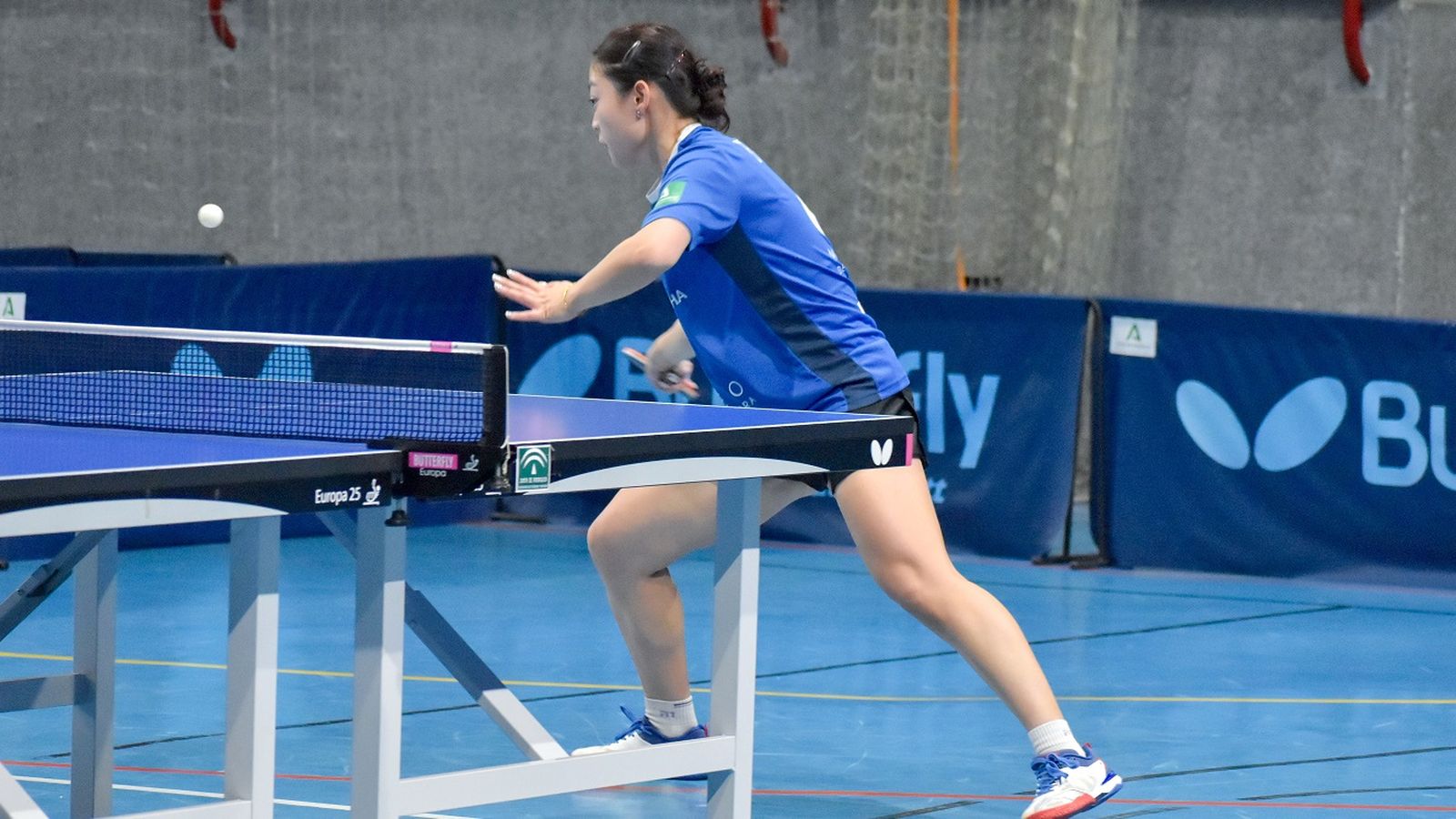 Jiaqi Meng, durante un partido con el Museo de la Almendra.