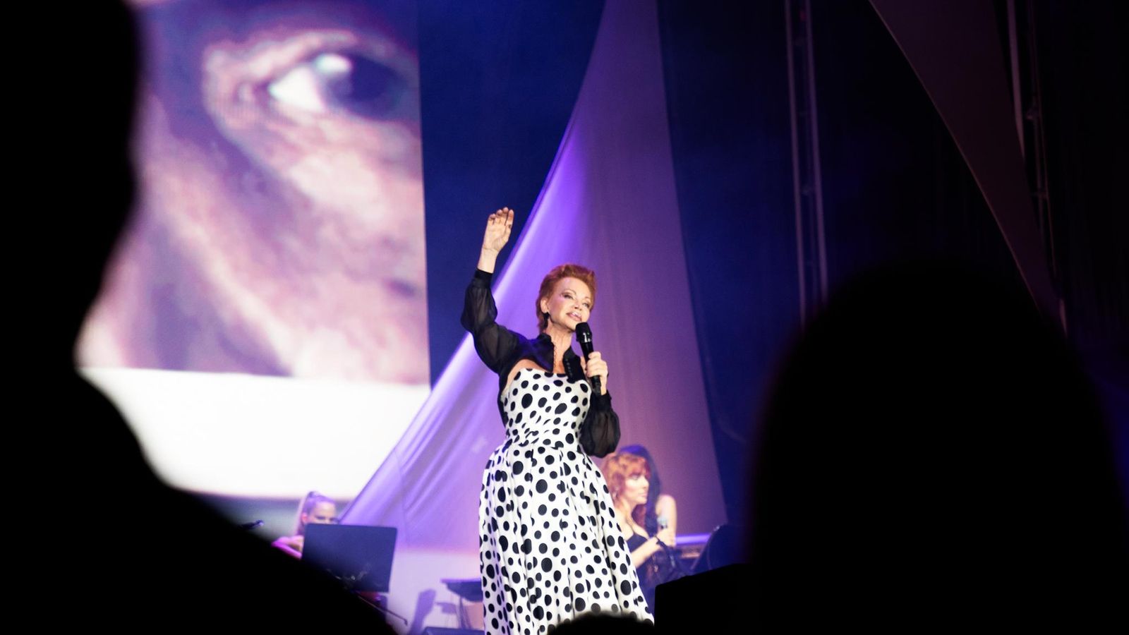 Otro momento del concierto de Paloma San Basilio