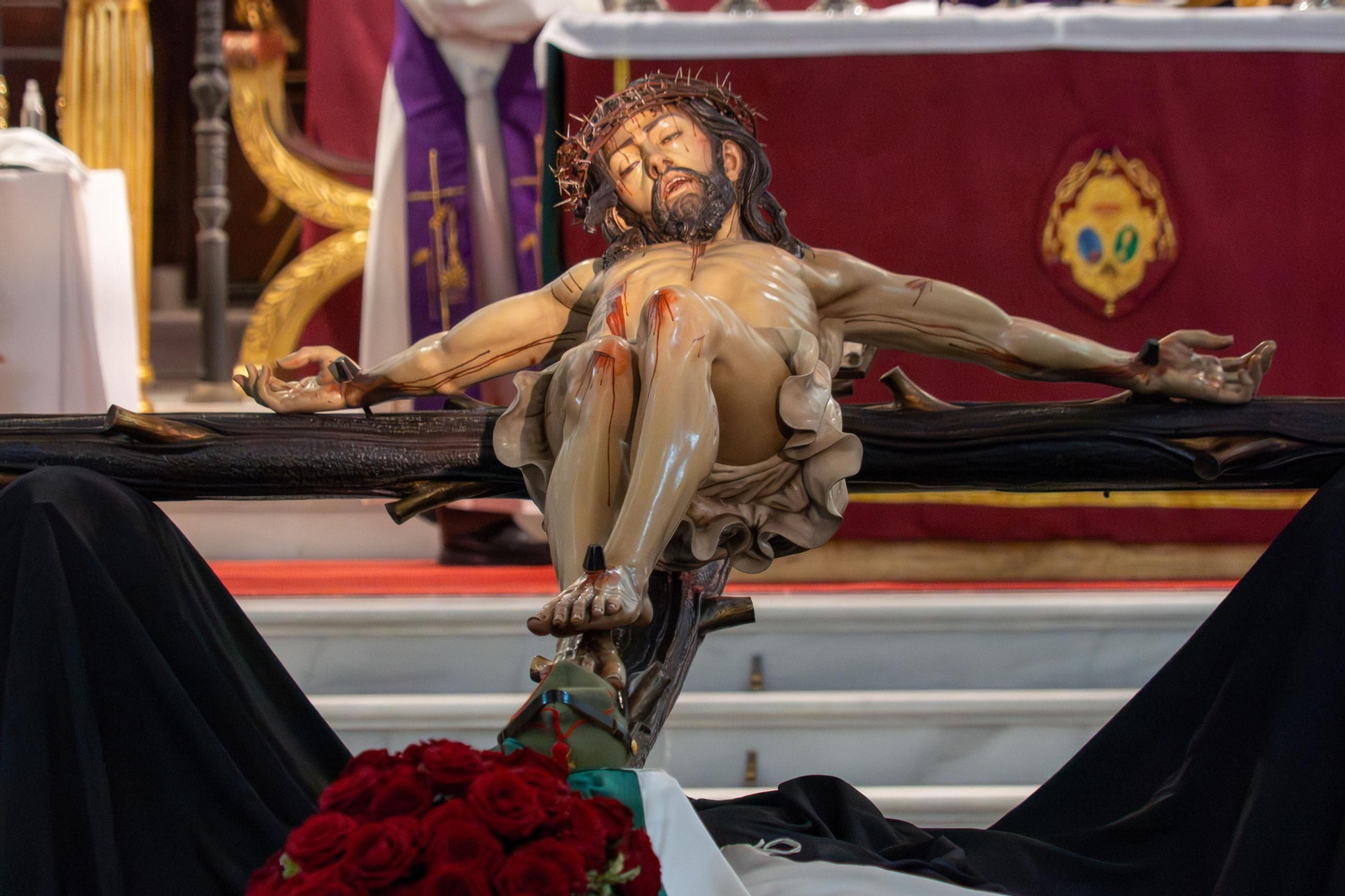 Imágenes de la llegada de los Caballeros Legionarios a la Iglesia de la Concepción