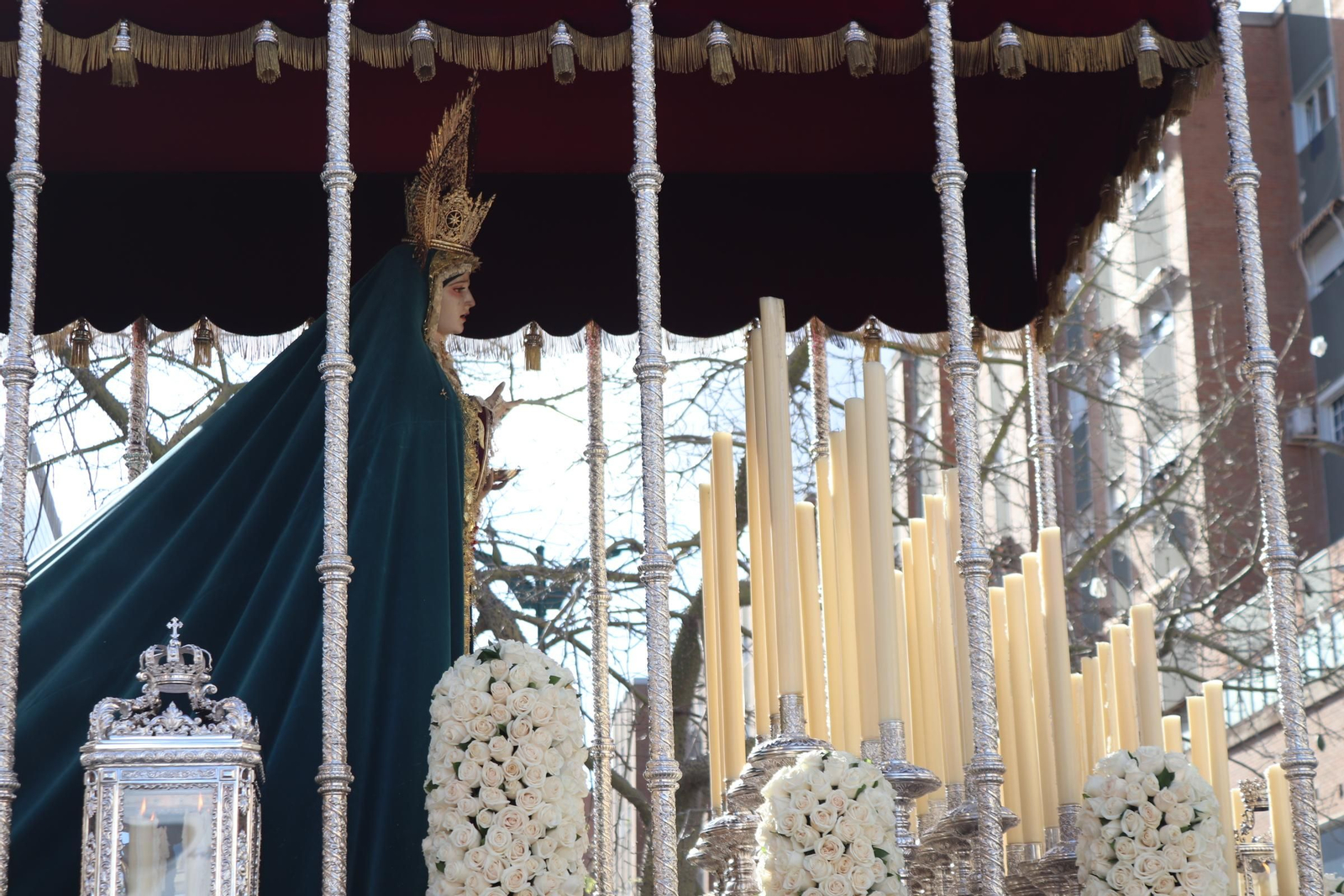 Mediadora en el Miércoles Santo en Málaga, en fotos
