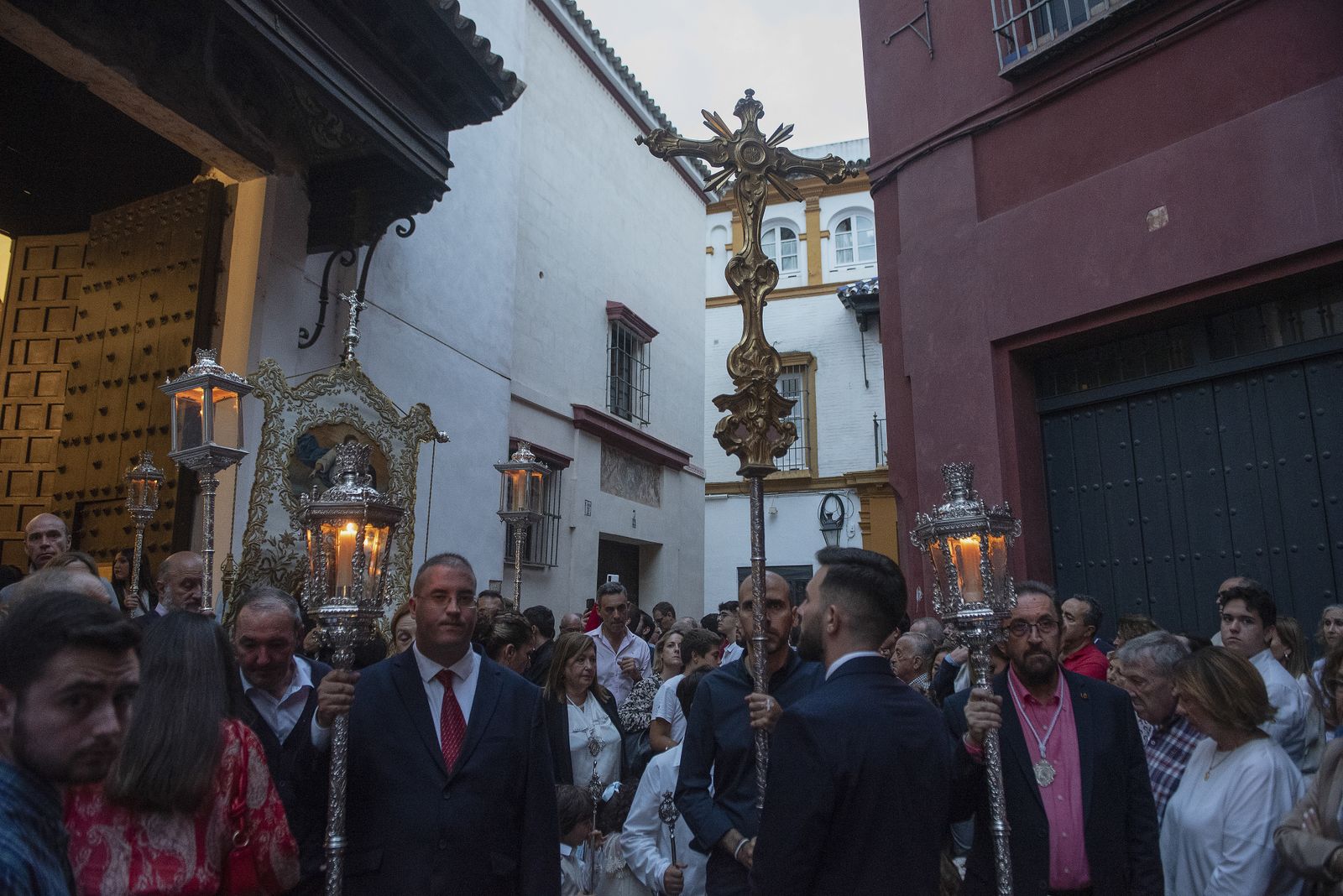 Las imágenes de la procesión de la Virgen de las Nieves