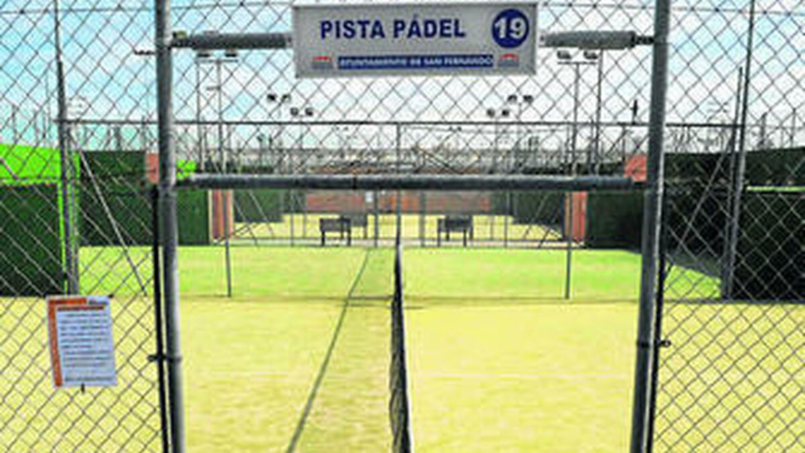 Un complejo de pistas de pádel.